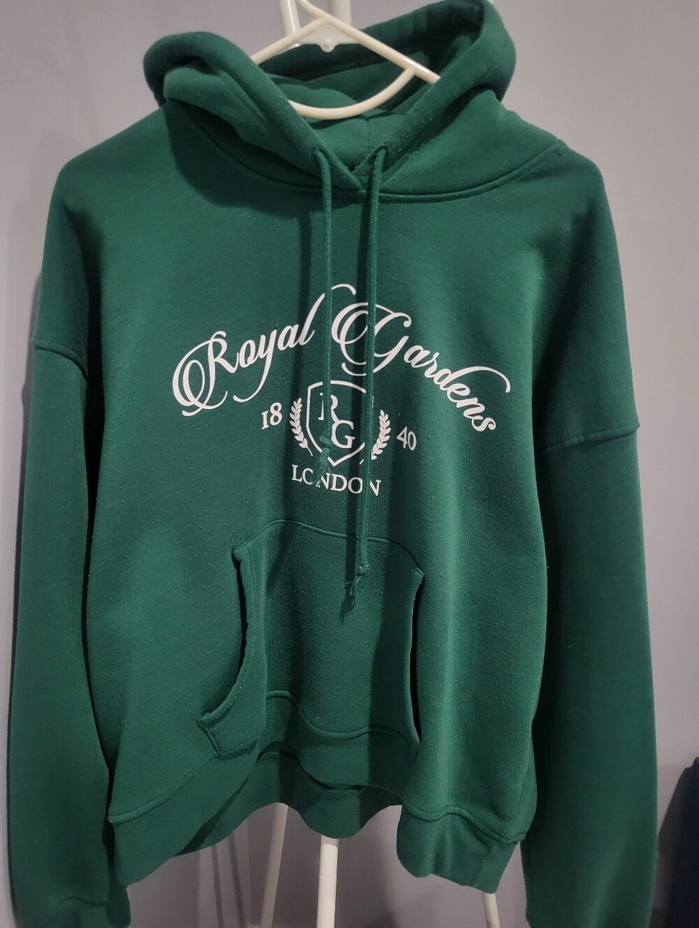 Carbon Forest Green Logo Hoodie